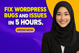 fix wordpress bugs, wordpress issues, wordpress errors