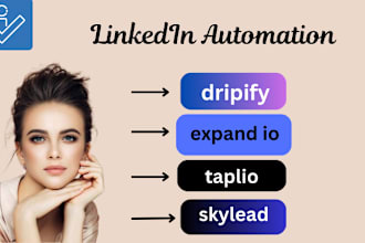 do linkedin automation outreach on expandi io taplio skylead and dripify