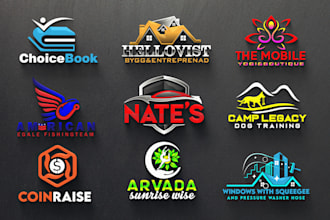 do perfect 3d modern business logo design or redesign