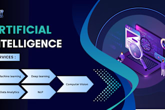 provide ai services, ml, nlp, deep learning, data analytics, computer vision