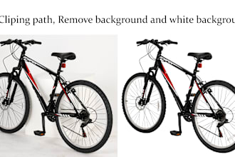 cliping path, remove background , create shadow