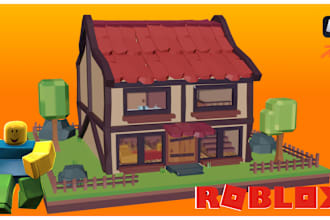 create roblox maps, buildings, assets and props