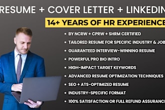 provide professional resume writing services