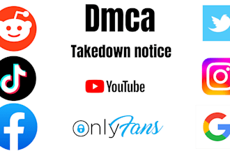 report to facebook twitter instagram reddit yt under dmca