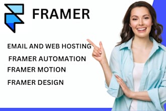 build a professional framer website, figma to framer ,framer website design