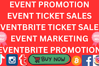 event marketing for event promotion on eventbrite for eventbrite promotion