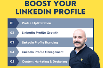 manage your linkedin profile and build your personal branding