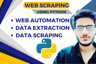 do python web scraping, data scraper, data mining, web scraper