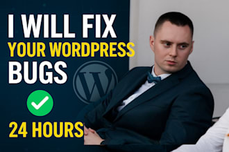 fix your wordpress bugs, errors or broken site fast