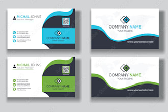 design business cards and posters for you