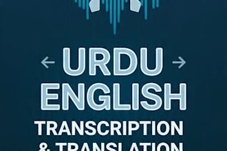 transcribe urdu audio and translate english urdu text