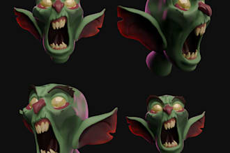 3d model sculpt in zbrush