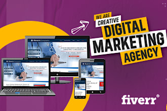 design digital marketing agency website