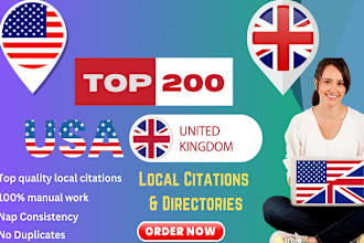 do perfect uk or usa local citations, gmb local business seo for gmb ranking