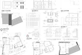 do professional autocad drawings