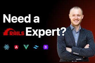 develop custom web applications using ruby on rails