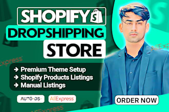 create shopify dropshipping store automated auto ds listing
