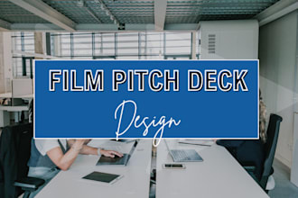 design a film pitch deck, powerpoint animation, moodboard, TV series, keynote