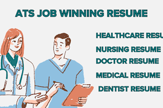 craft a custom for medical, nursing, pharmacy, doctor, healthcare resume