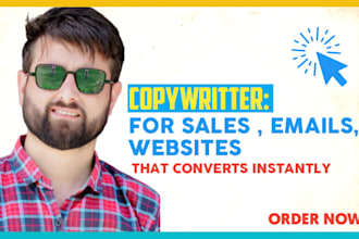 write for sale, email, websites that converts instantly