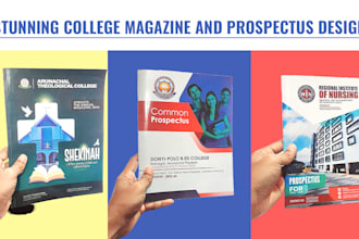 design a stunning college magazine and prospectus
