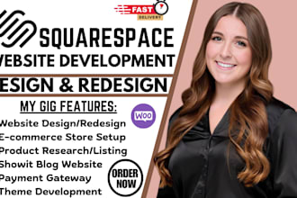 develop website in godaddy wix shopify squarespace showit blog website redesign