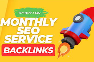 do monthly SEO package off page sevices white hat dofollow backlinks
