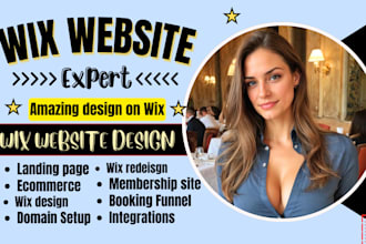 do wix website design, wix landing page, unbounce landing page, wix sales funnel