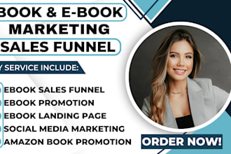 ebook marketing sales funnel,ebook promotion, ebook website book promotion
