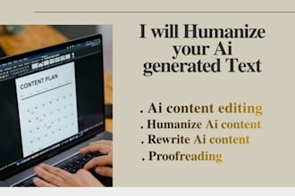 do ai content editing, rewriting and proofreading