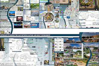 do architecture design presentation panels boards portfolio posters