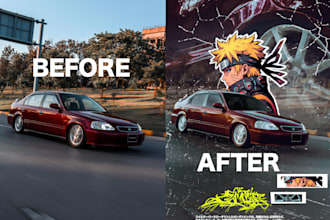 do advanced photoshop editing and photo manipulation in few hours