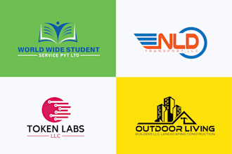 design professional 3d luxury and modern business logo