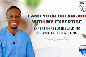 write expert CV resume and cover letter that guarantees interviews and jobs