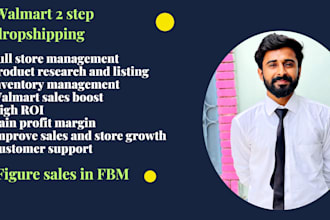 walmart to amazon 2 step fbm and product hunting for dropshipping , fbm