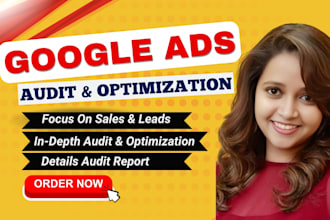 do a pro google ads PPC audit and optimization for higher ROI, lower ad spend