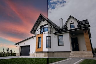edit your airbnb real estate photos profesionally