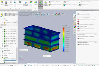mechanical design in 2d and 3d, analysis fea with solidworks