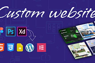 convert figma, xd, psd to responsive html, css, js website