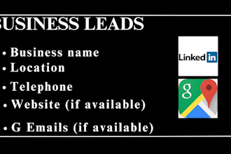 scrap google maps for business emails and lead generation