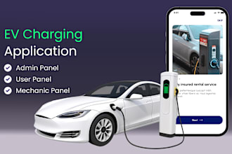 create an ev charging station app like plugshare, chargepoint, evgo