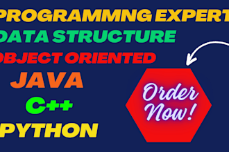 do data structure, java expert, cpp and objected oriented programming