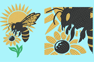 do perfect embroidery digitizing in dst, pes, cnd, jef, pxf