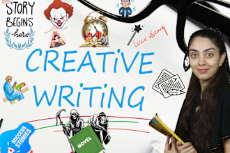 write or refine creative content or storywriting