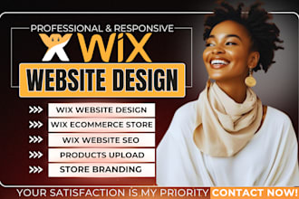 do wix website design, redesign wix website, wix website design and redesign