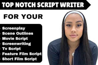 write movie script screenplay screenwriting feature film script tv series