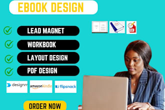 design ebook, lead magnet, workbook, canva ebook and book formatting