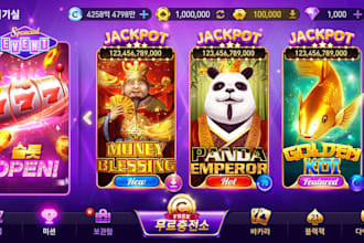 develop online card and board games, slot, for android, IOS, website with unity