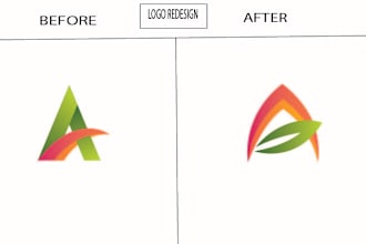 modify, fix, enhance, duplicate, replicate and existing your logo