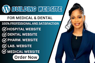 build your medical, healthcare, doctor, dental, and clinic website